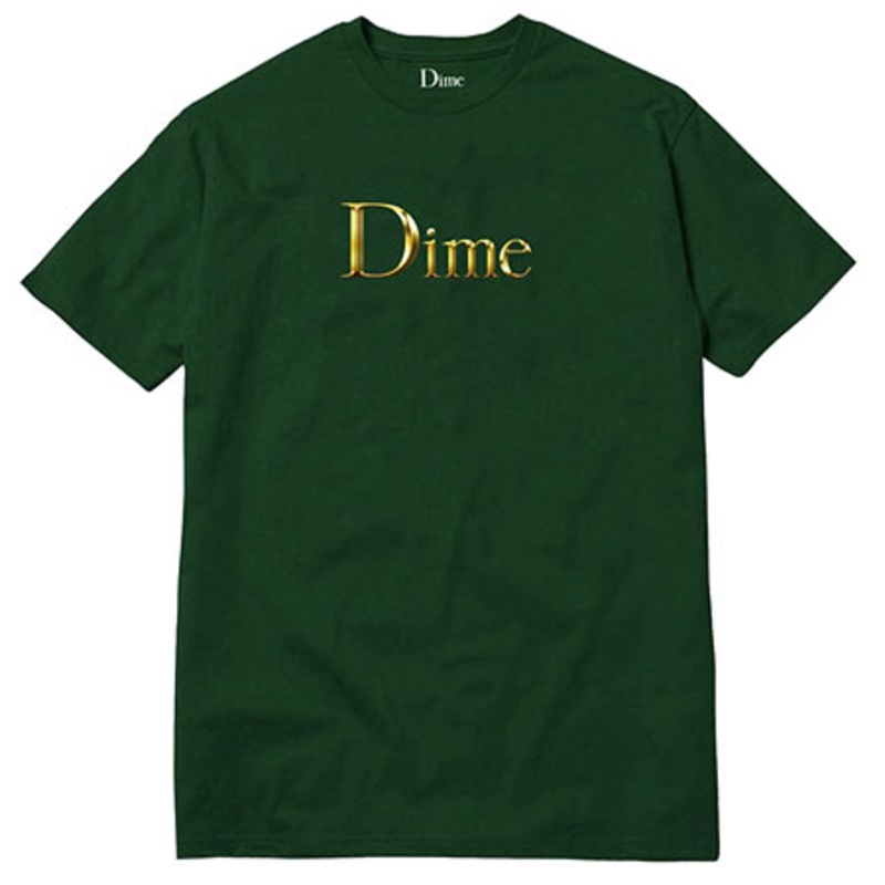 Dime Legendary Logo T Shirt Emerald Green Large