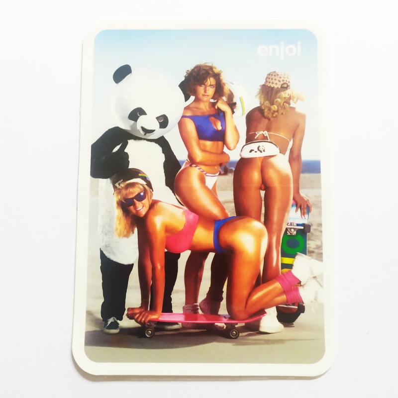 Enjoi Skateboard Sticker – Slick Chicks