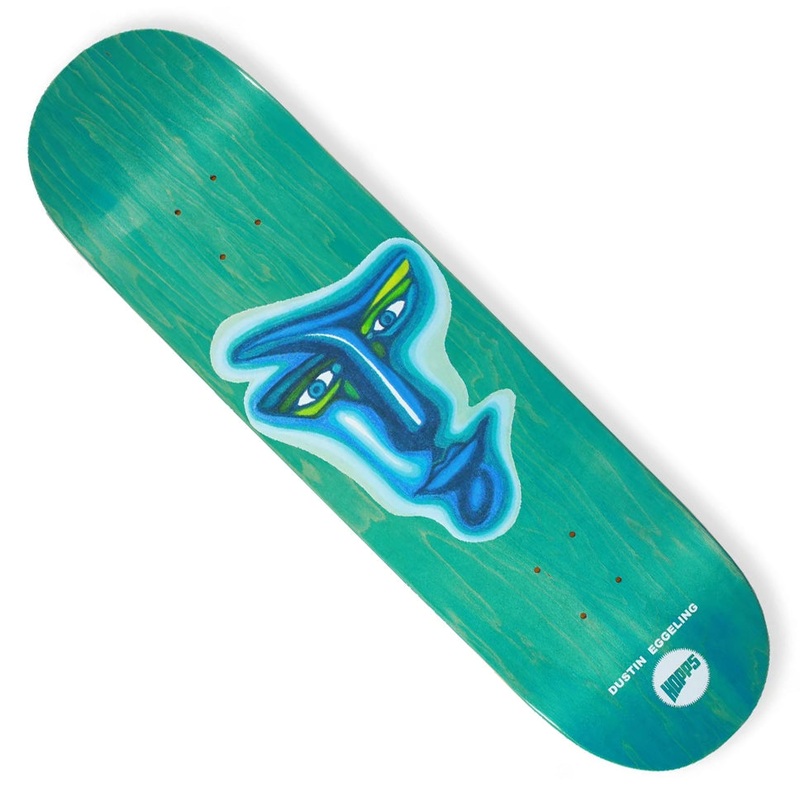 Hopps Dustin Eggeling Jen Traub Artist Deck Assorted Woodgrain 8.375 x 32.125 WB:14.25