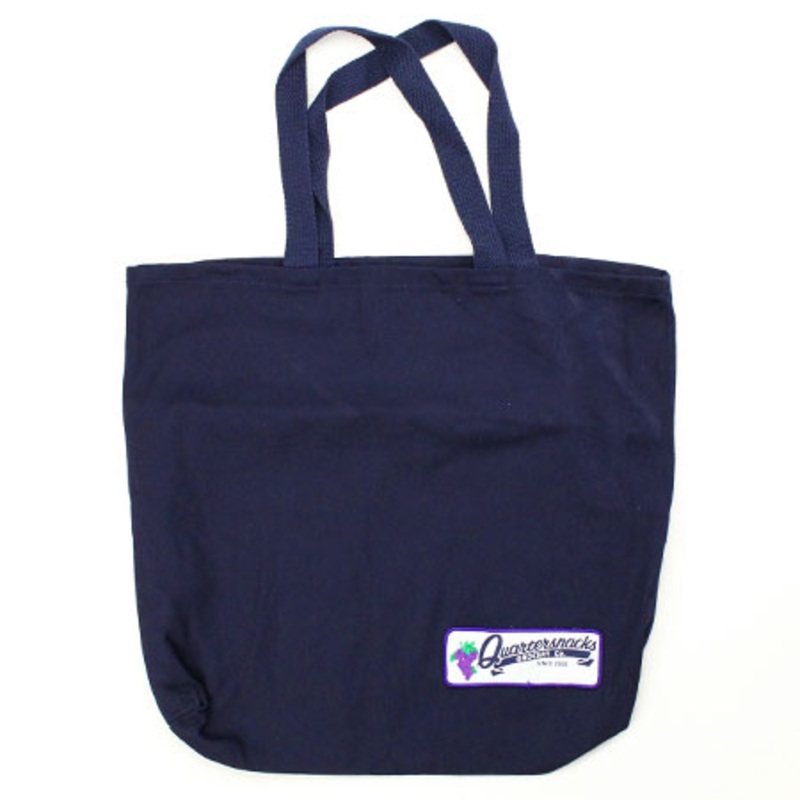 Quartersnacks Grocery Tote Bag Navy One size fits all