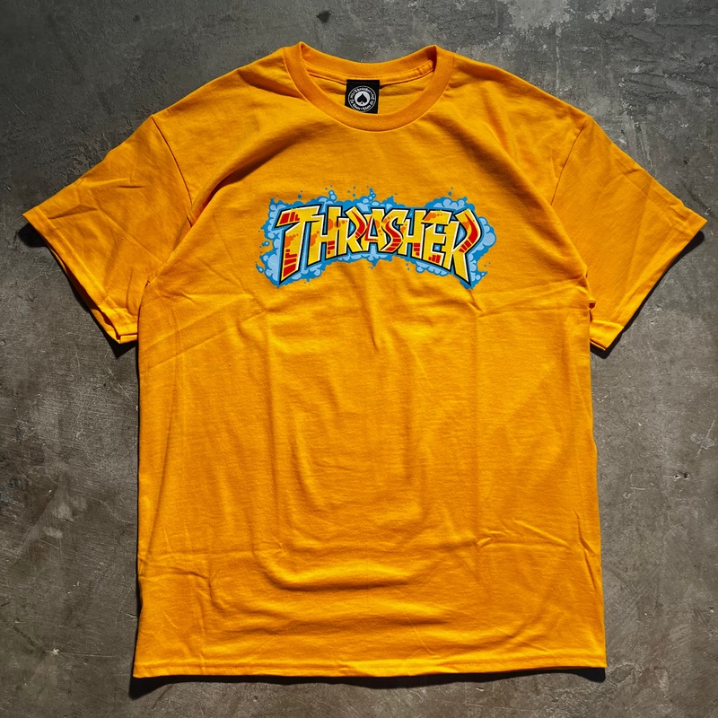 Thrasher – Graff T-Shirt – Yellow Medium