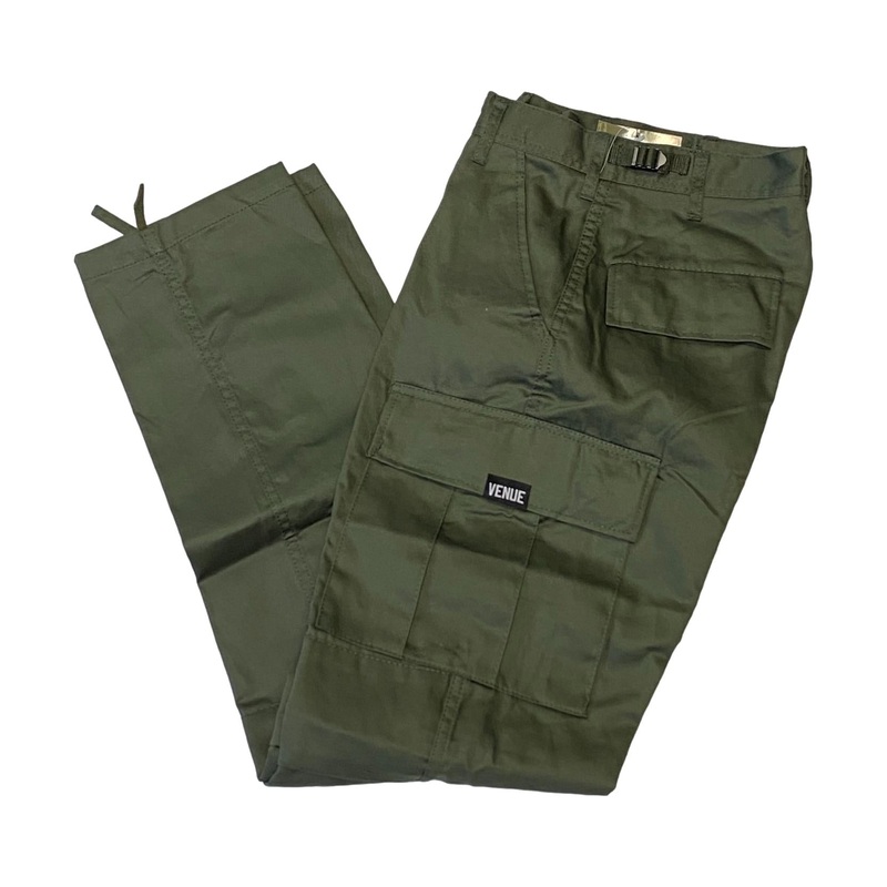 Venue Skateboards Cargo Pants – Olive Drab XS