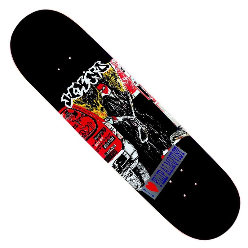 WKND Skateboards Filip Almqvist Jesus Freak Deck Black 8.25 x 32.125 WB:14.25