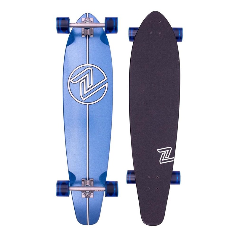 Z-Flex Metal Flake Roundtail 38″ Kicktail Longboard