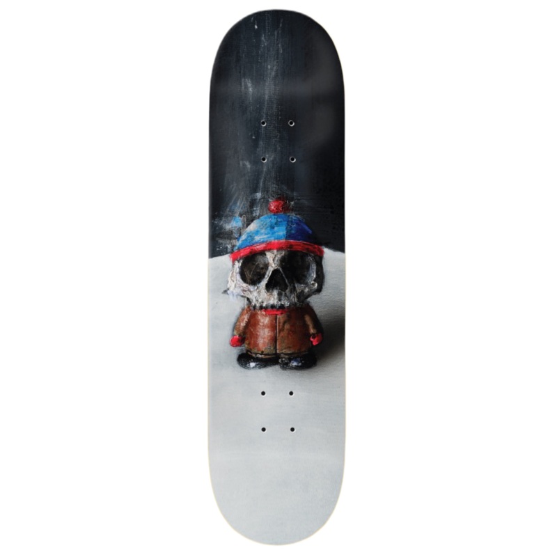 Zero Burleigh S Park Horror 8.25″ Skateboard Deck 8.25″ WB 14.25″