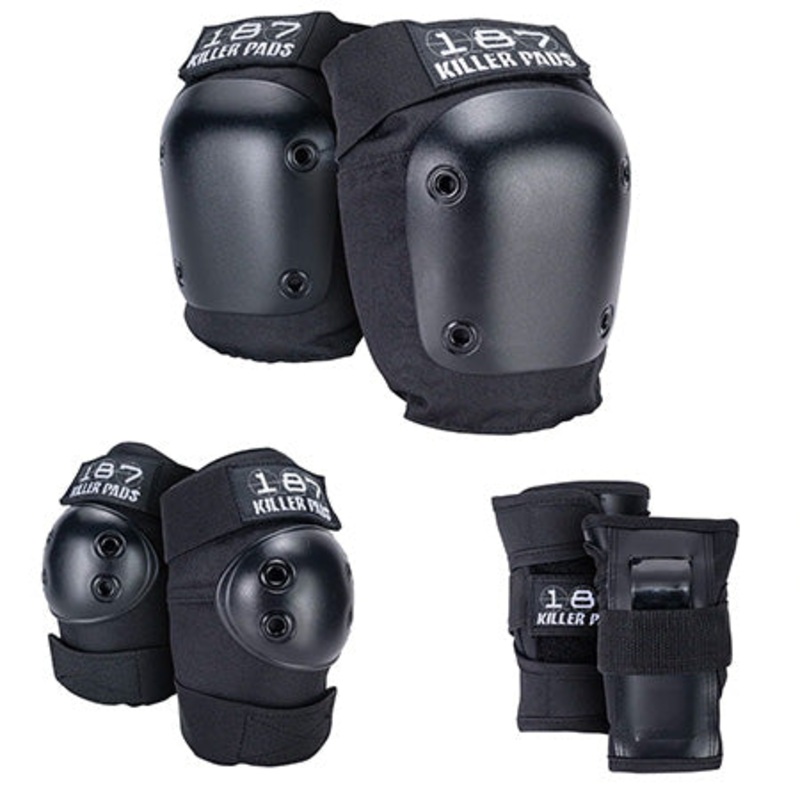 187 Killer Pads Six Pack Pad Set Black Small/ Medium