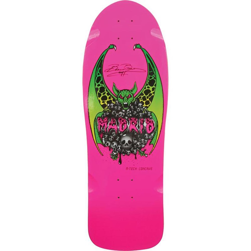 Beau Brown Madrid Retro Longboard Deck 2016
