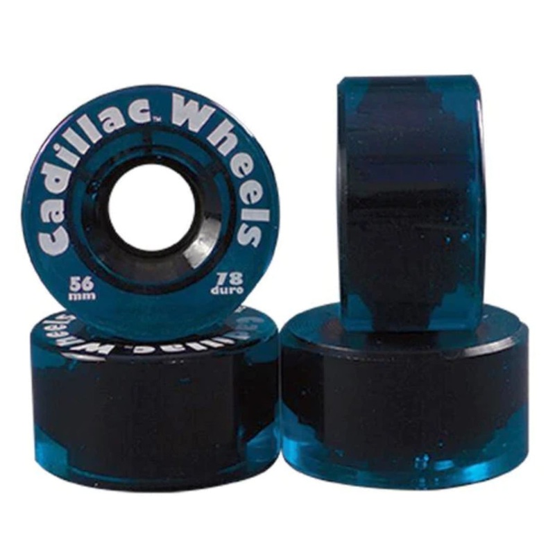 Cadillac Surf Skate Skateboard Wheels 56mm 78a – BLUE