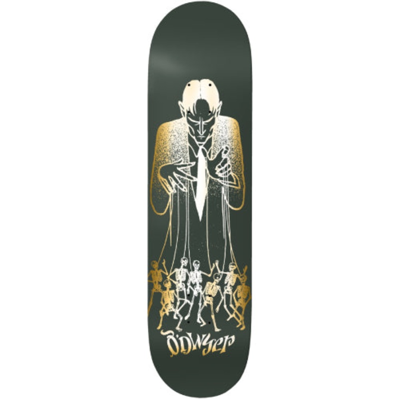 Deathwish O’Dwyer Puppet Master Skateboard Deck Gold Foil 8.0″ 8.0″