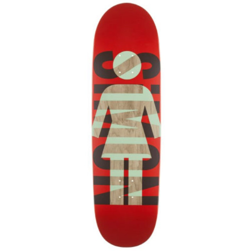 Girl Simon Bannerot OG Knockout Love Seat Skateboard Deck 9.0″ 9.0″