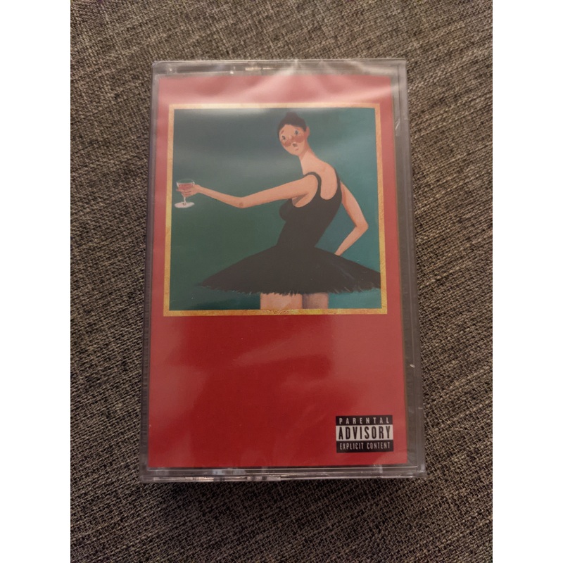 Kanye West  My Beautiful Dark Twisted Fantasy Cassette Ballerina Cover *Unofficial Release*
