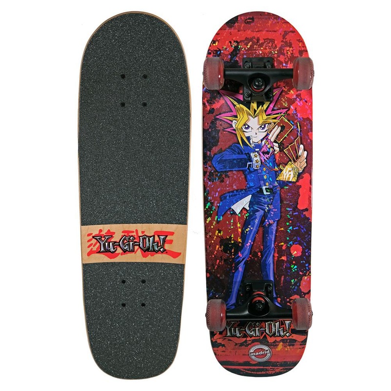 Madrid x Yu-Gi-Oh! Yami Yugi Grub 29.5″ Cruiser Skateboard Grub 8.2″x 29.5″ / Complete