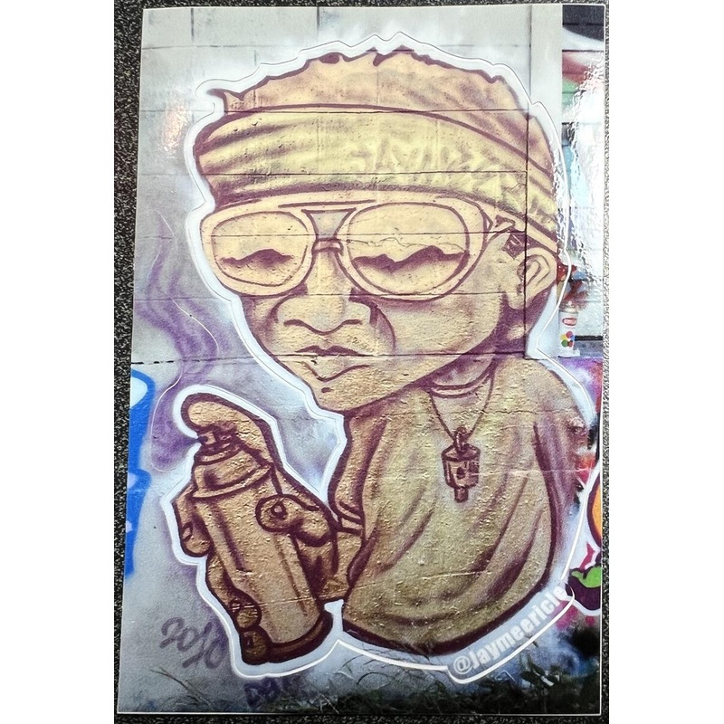 Meericle MFG “King Cut Gold Character” Sticker
