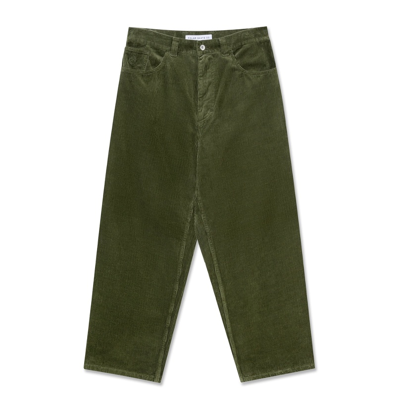 Polar Skate Co. Big Boy Cords Uniform Green MD