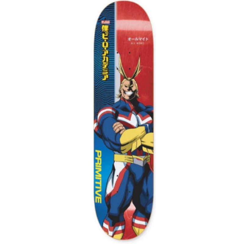 Primitive X My Hero Academia All Might Skateboard Deck 8.0″ 8.0″