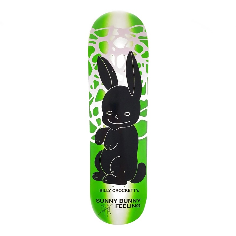 Quasi Crockett ‘Billy’ Deck Green – 8.5″ 8.5″