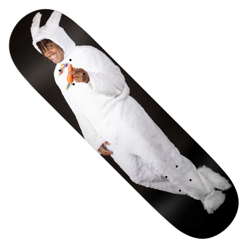 Real Ishod Wair Bunny Twin Tail Deck Black 8.5 x 32.2 WB:14.5