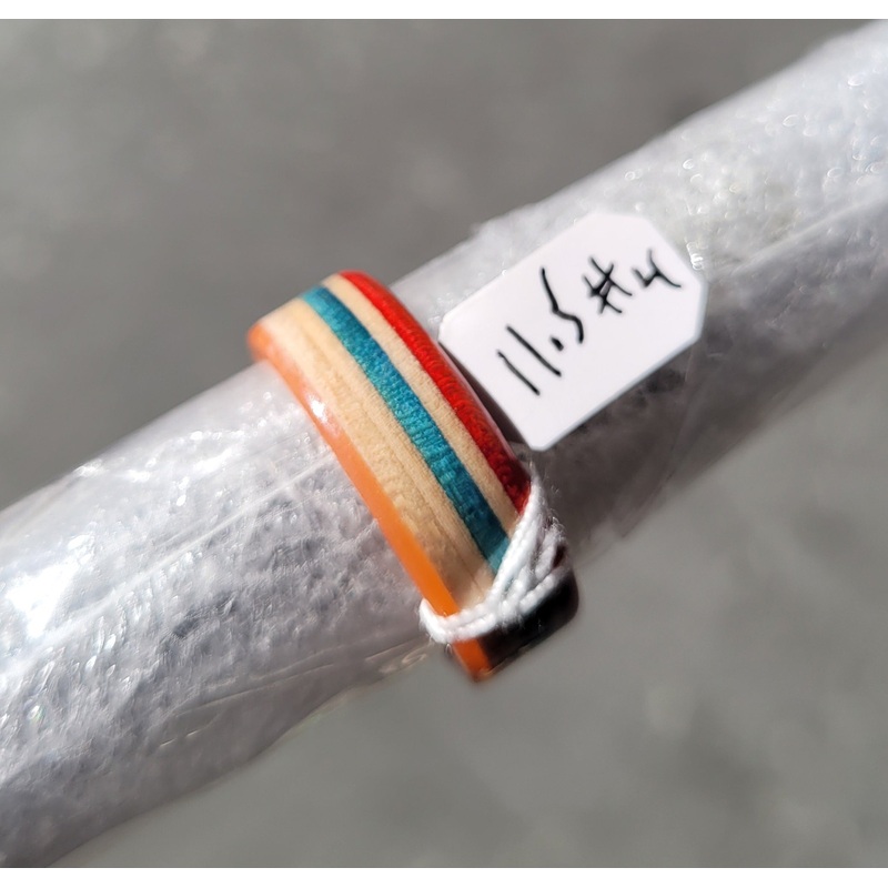 Recycled Bo-Tuff Skateboard Ring SIZE 11.5 (#4)