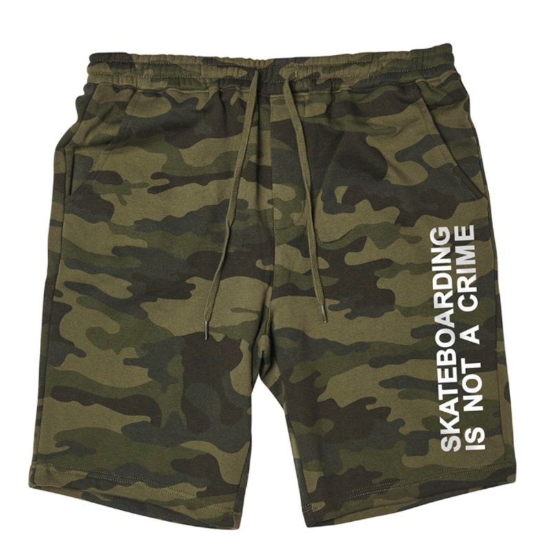 Santa Cruz Fleece Shorts Camo small Camo