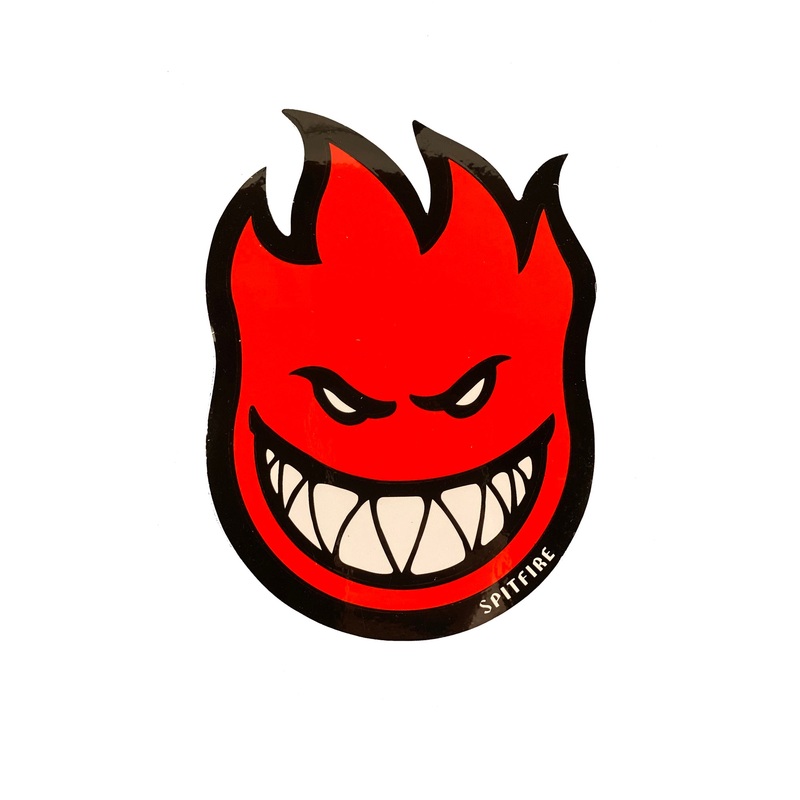 Spitfire Bighead Sticker – Red