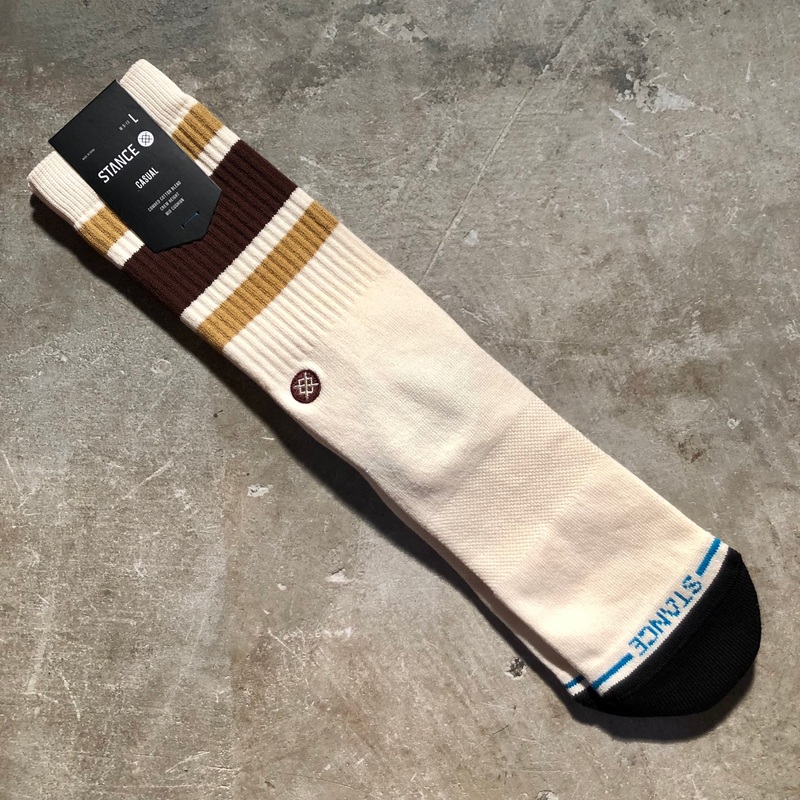 Stance Socks – Boyd St Crew Sock – Dark Brown