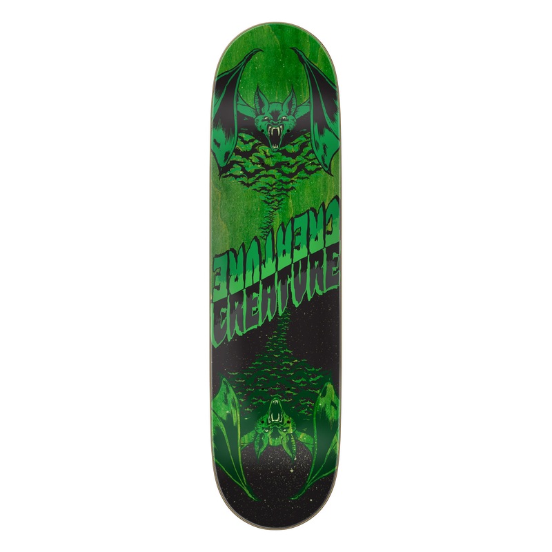 8.20in Fiend Twin Bat Creature Birch Skateboard Deck No Color 8.20in x 32.00in