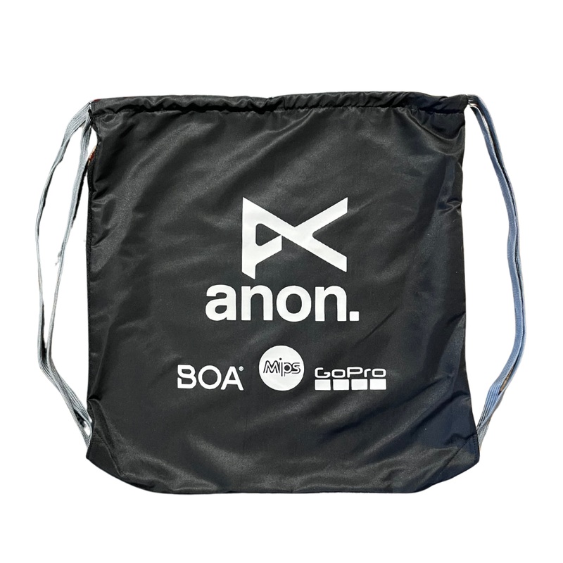 Anon Mesh Helmet Drawstring Bag Black