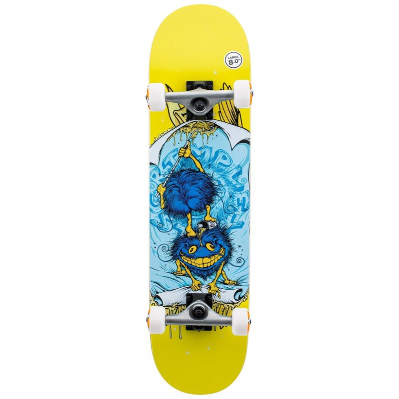 Antihero Grimple Glue in Yellow 8.0″ Complete Skateboard Complete