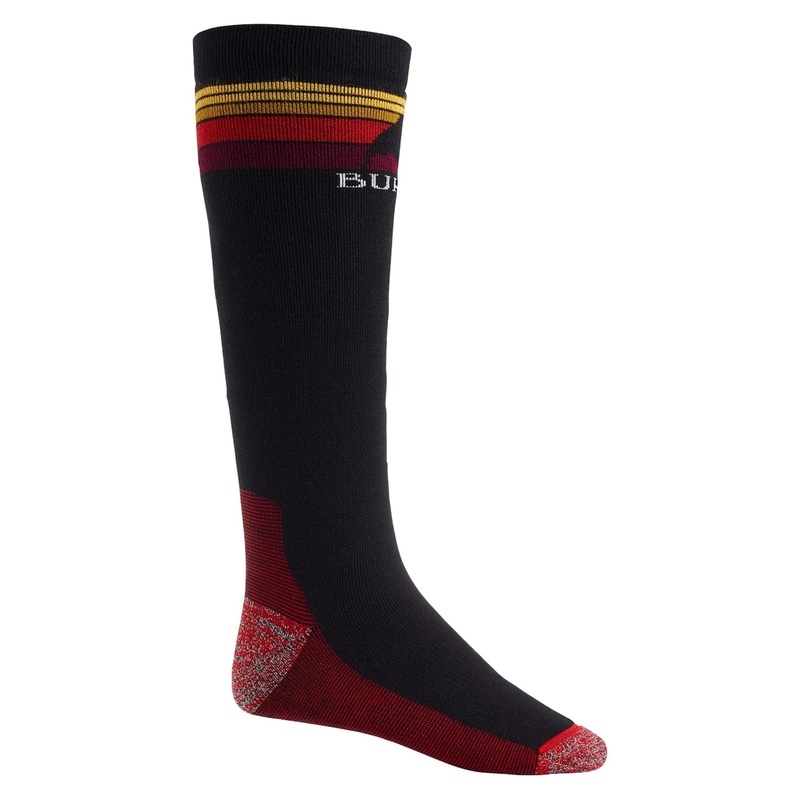 Burton Midweight Emblem Socks True Black MD