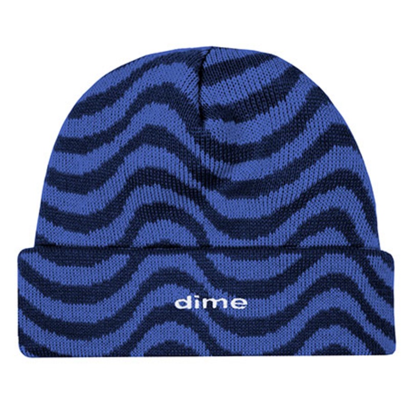 Dime Wave Beanie Blue One size fits all