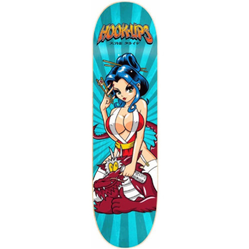 Hook-Ups Geisha 3 Skateboard Deck 8.5″ 8.5″