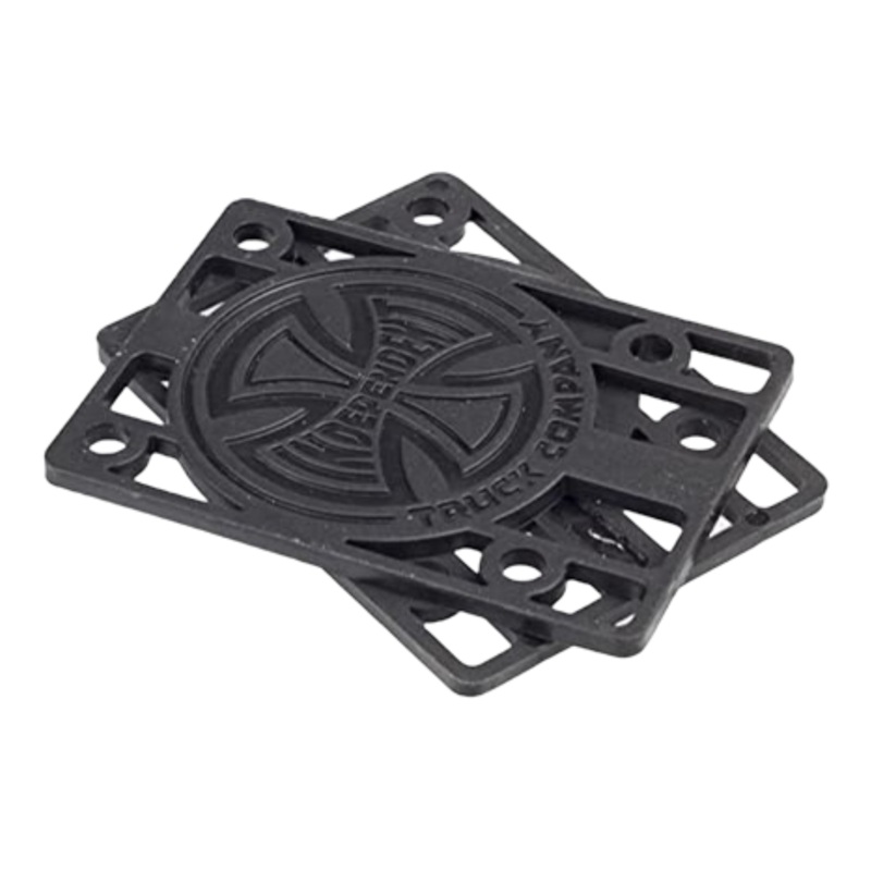 INDEPENDENT GENUINE PARTS RISER PADS 1/8″ BLACK 1/8 Black