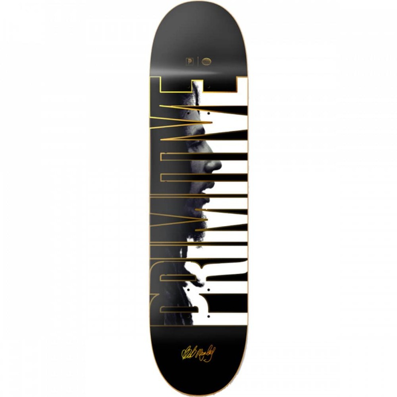 Primitive Tribute 8.25″ Black/White Skateboard Deck