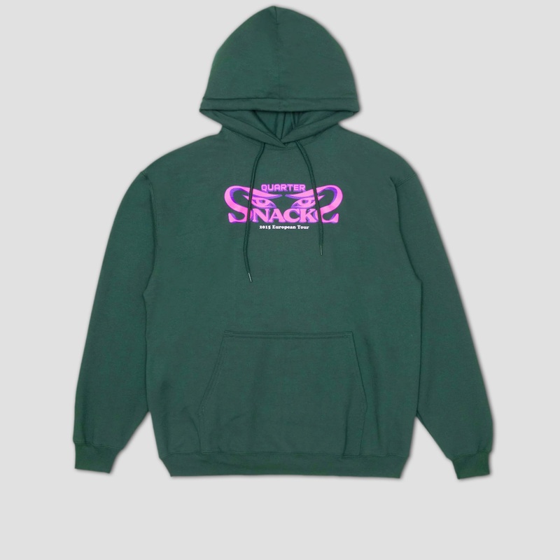 Quartersnacks Euro Tour Hood Forest Green Small