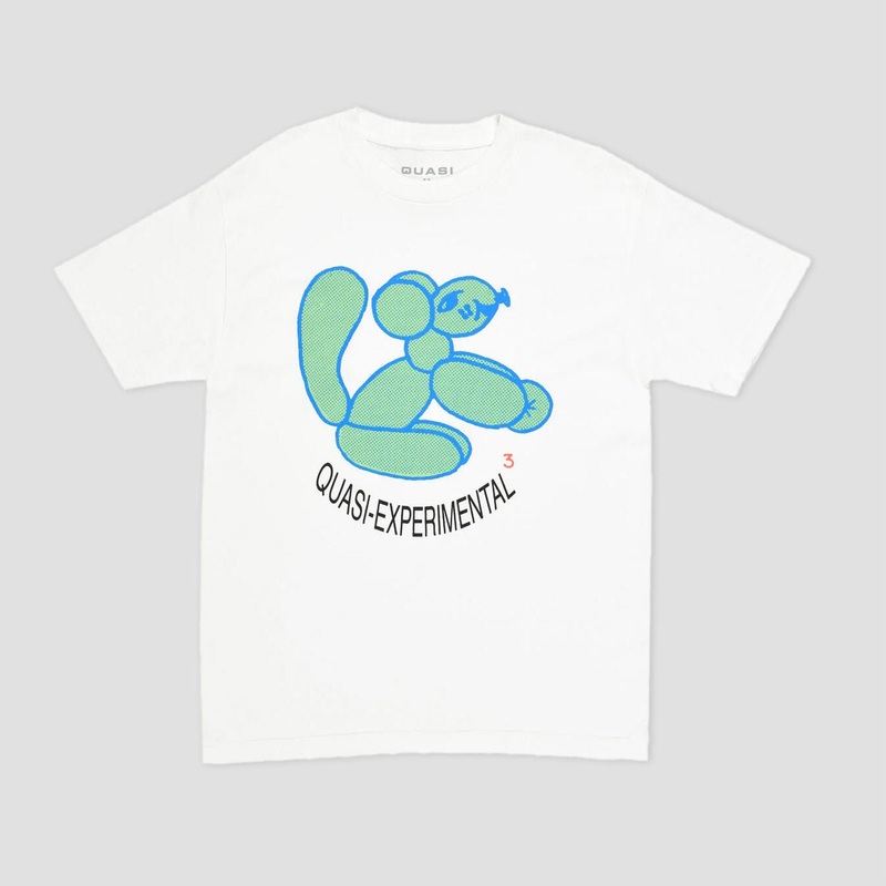 Quasi Balloon T-Shirt White Small