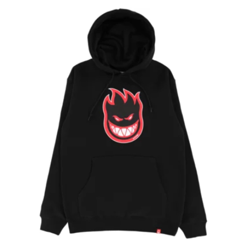 Spitfire Bighead Fill Pullover Hoodie Medium Black
