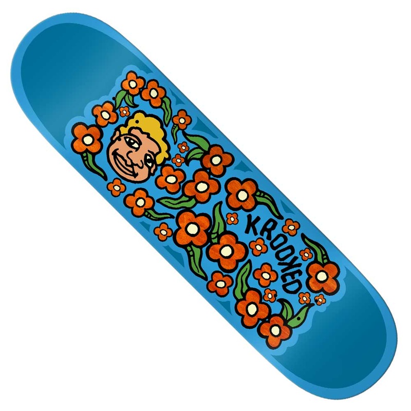 Team Sweatpants Redux 8.5×32.18 Krooked Skateboard Deck