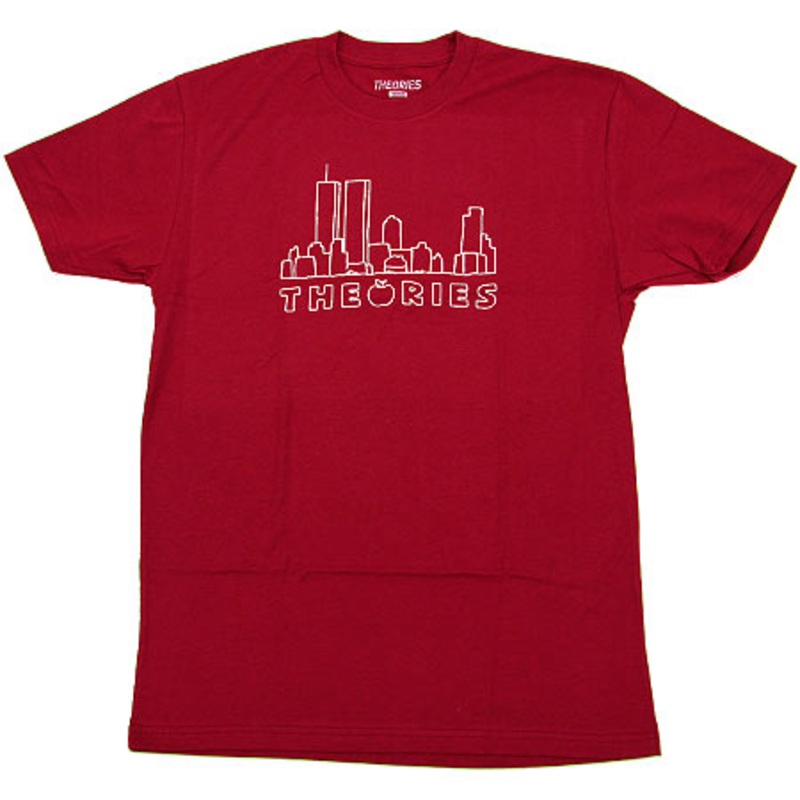 Theories Big Apple T Shirt Cardinal Large
