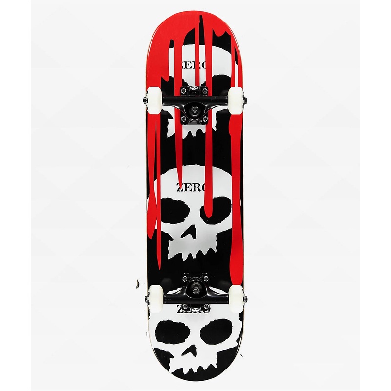 3 Skull Blood Complete 7.50″ 7.50″ Black