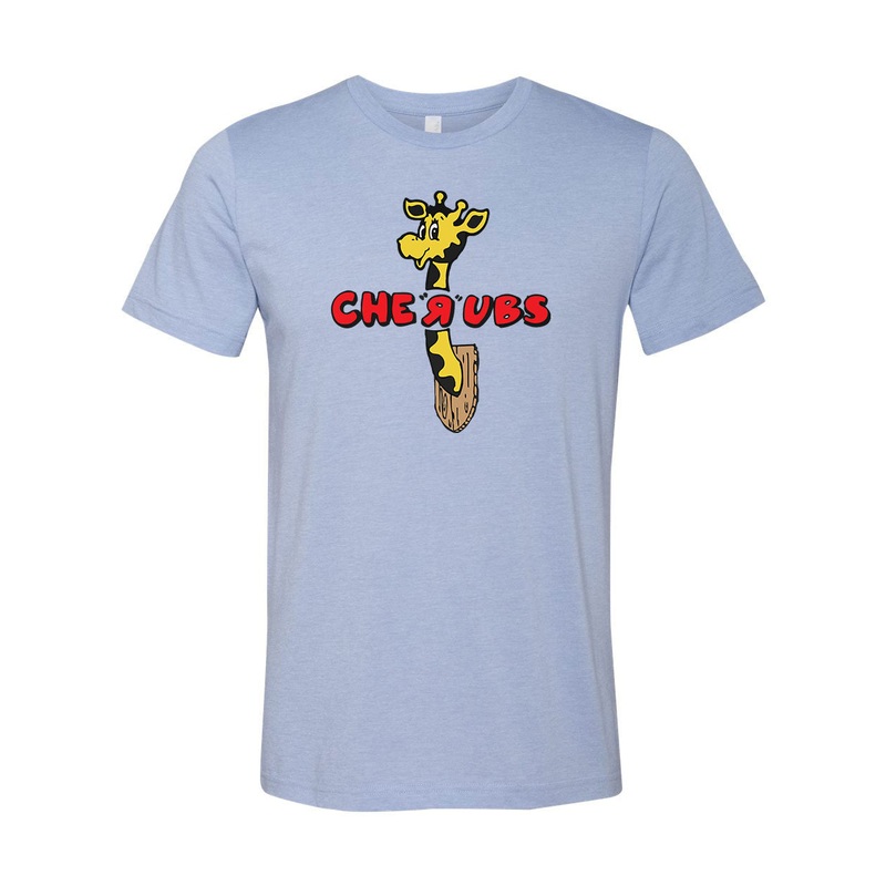 Cherubs “Cherubs R Us” T-Shirt Small Heather Orange