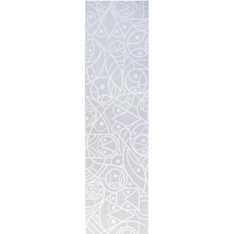 Darkroom 9″ x 33″ Pusher Light Grey White Griptape Sheet