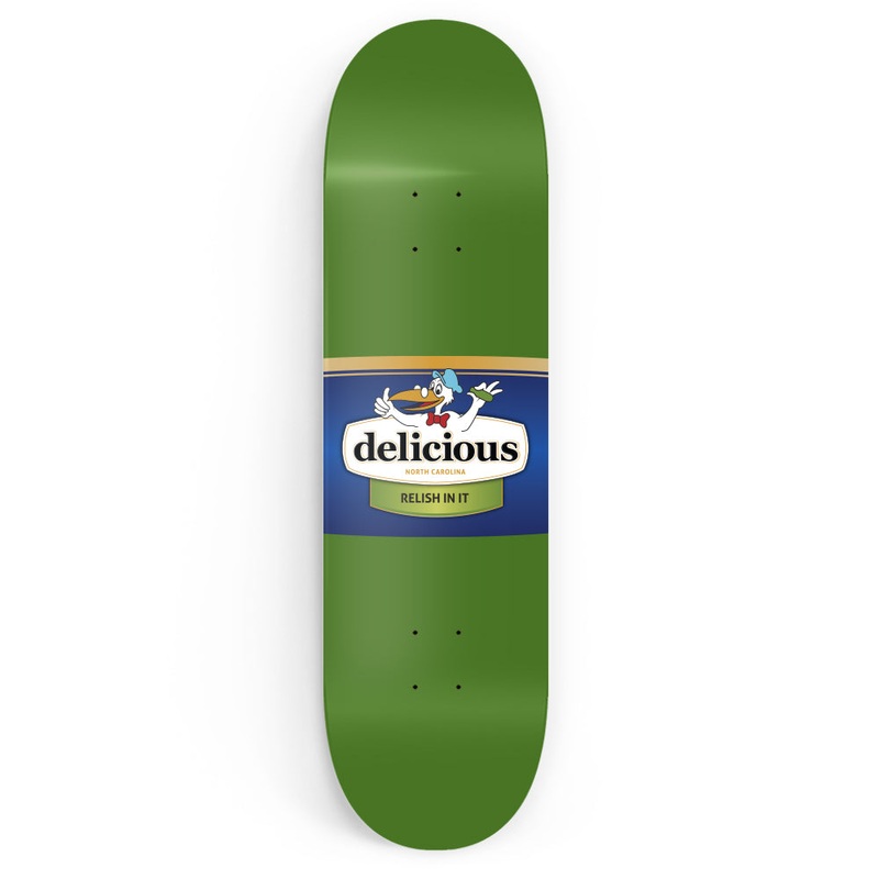 Edible Concrete Delicious Pickle Relish Deck 8.5 in 8.5 in