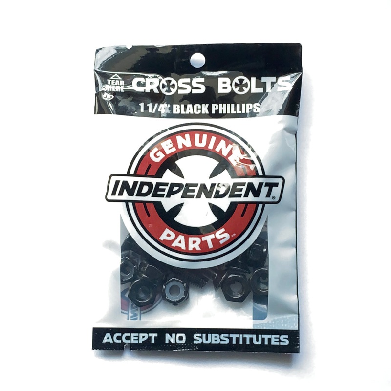 Independent Bolts Phillips 1 1/4″ Bolts – Black
