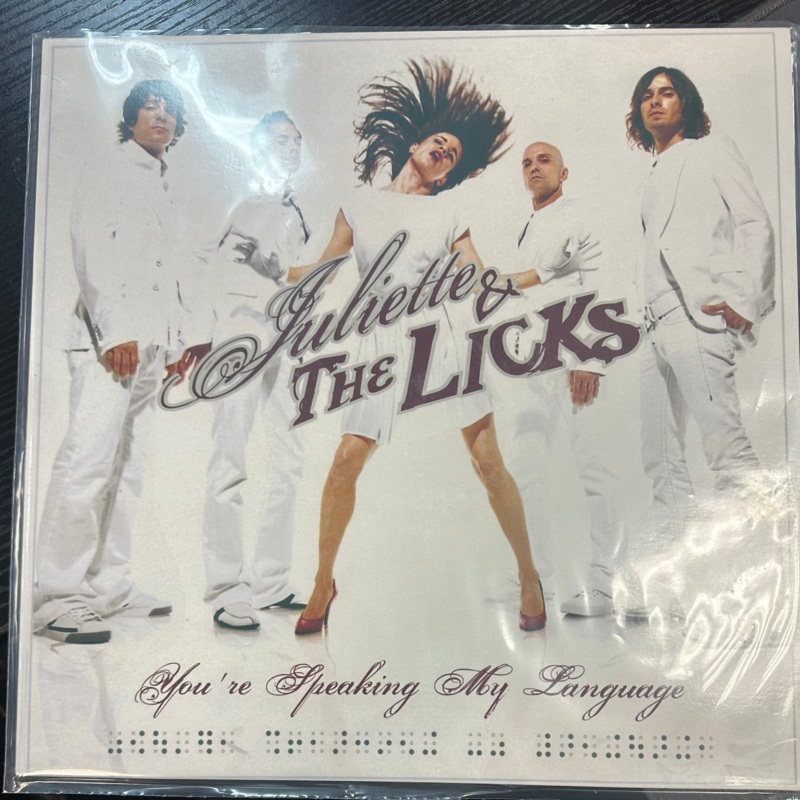 JULIETTE & THE LICKS – YOU’RE SPEAKING MY LANGUAGE CV LP Vinyl LP Record *Unofficial Release*