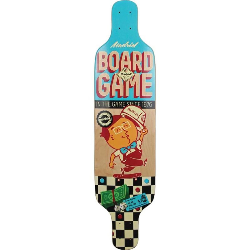 Madrid Boardgame Dream Top Mount 39″ Longboard Deck