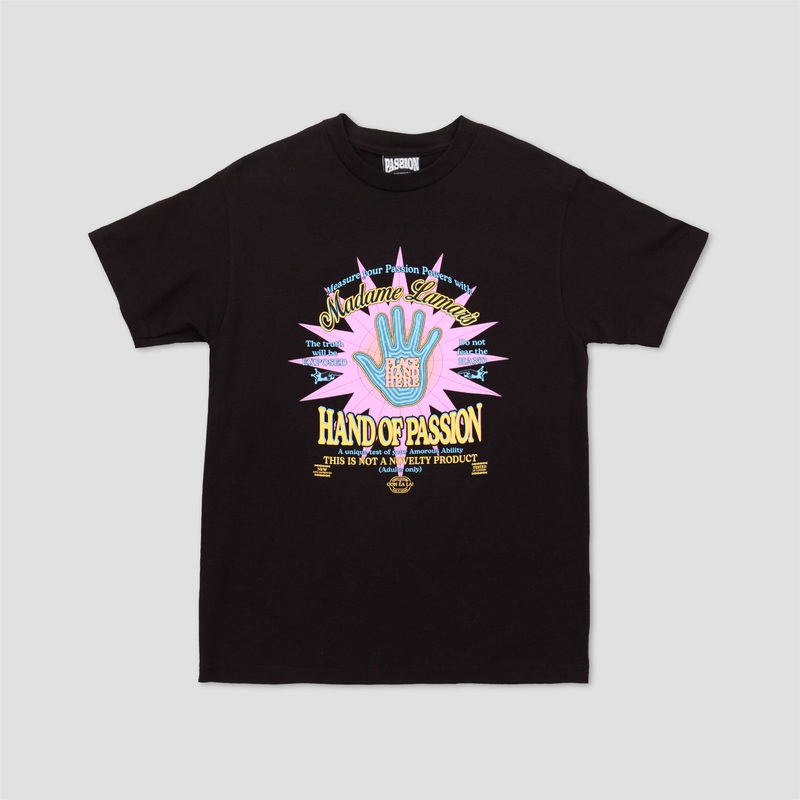 Passion Hands On T-Shirt Black Small