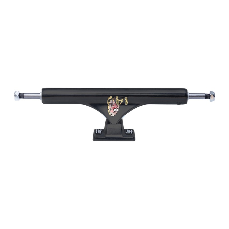 Slappy Inverted Curb Killer 9.0″ Trucks – Matte Black
