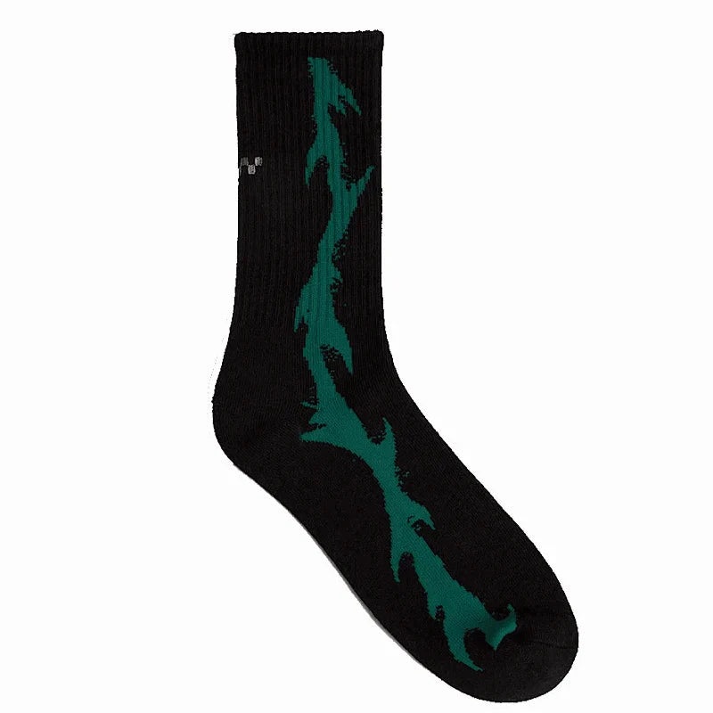 Vans Skate Thorn Crew Sock Rain Forest 9.5-13