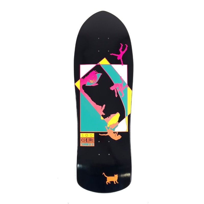 Welcome Faces Chris Miller Pro Model on Crossbone Black Dip – 10″