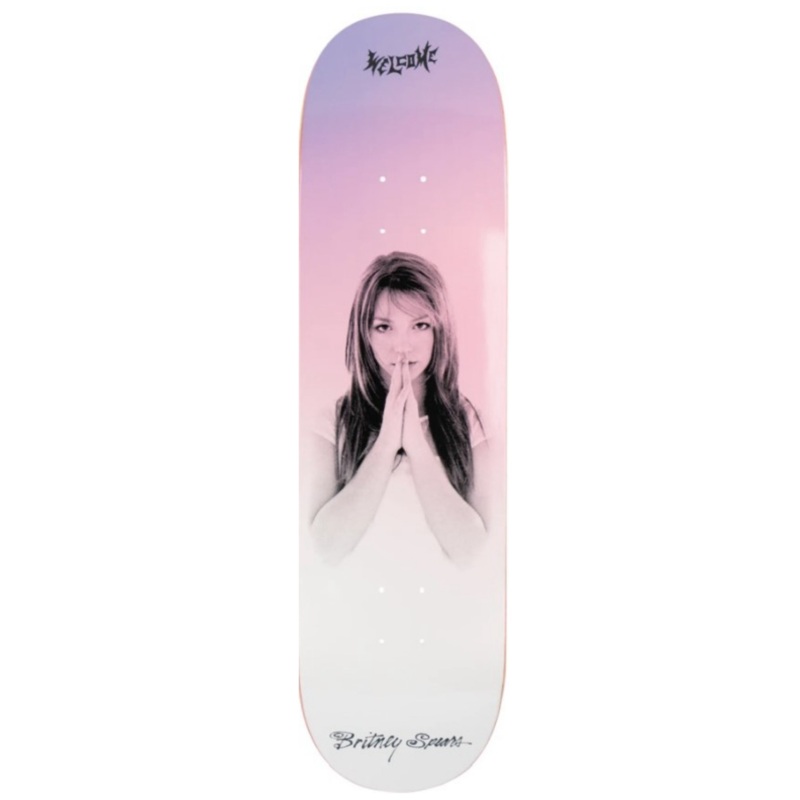 Welcome x Britney Spears Believe 8.25″ Skateboard Deck 8.25″ WB 14.25″